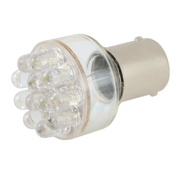 Лампа светодиодная P21W KRAFT 12 LED 12В, 21Вт BA15s