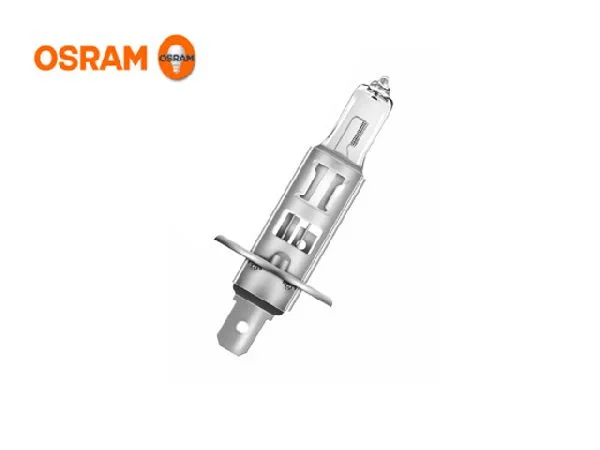 Лампа галогенная H1 OSRAM Super +30% 12В, 55Вт 3000-3700К (тёплый белый) P14.5s