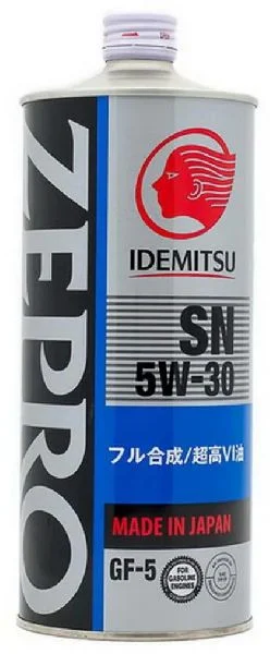 Масло моторное IDEMITSU Zepro Touring 5W30, API SN, ILSAC GF-5, 1 л