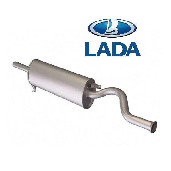 Глушитель основной обычная сталь LADA /ВАЗ 2108, 2109/
