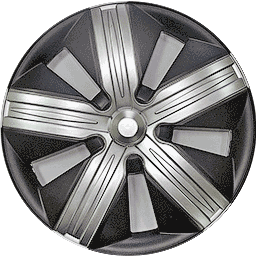 Колпаки колесные декоративные R14 STAR Брабус Super Silver S14053