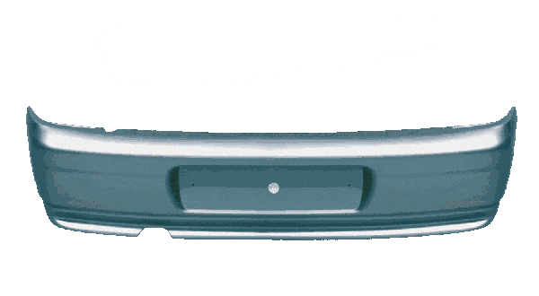 Бампер задний окрашенный 360 Сочи ВАЗ-ППИ /ВАЗ 2112/