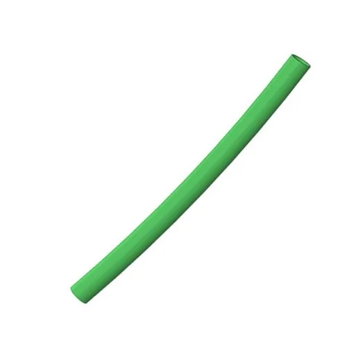 Трубка термоусадочная d= 4 мм зеленая  204003
