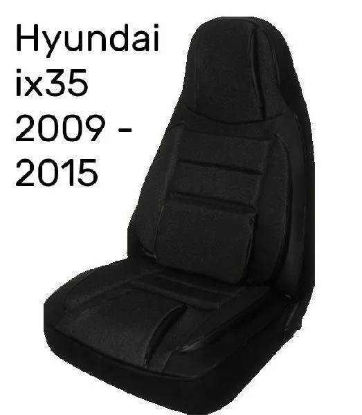 Чехлы на сиденья Жаккард черный TrendNew /Hyundai ix35 2009-2015/
