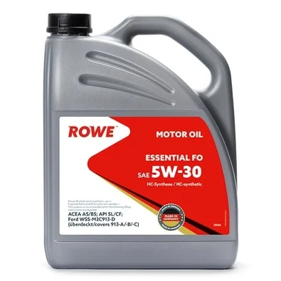 Масло моторное ROWE ESSENTIAL FO 5W30, API SL/CF-4, ACEA A5/B5, 4 л