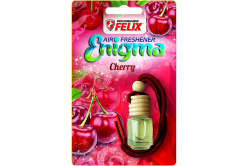 Ароматизатор подвесной с дерев.кр. FELIX (Вишня) 6мл 