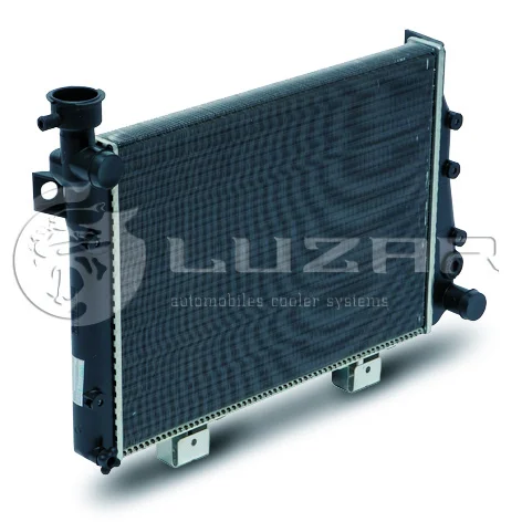 Радиатор (алюмин) LUZAR /ВАЗ 2104-07 универсальный/ LRc01070