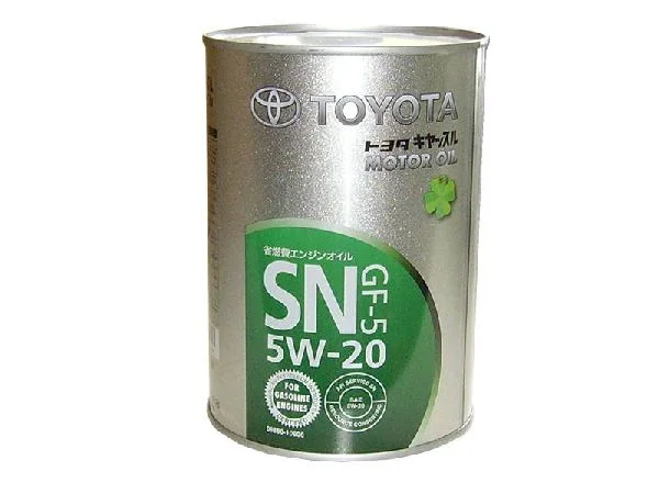 Масло моторное Toyota Motor Oil 5W20, API SN, ILSAC GF-5, 1 л