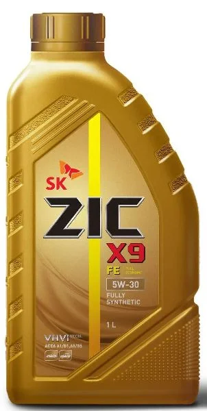 Масло моторное ZIC X9 FE 5W30, ACEA A5/B5, 1 л