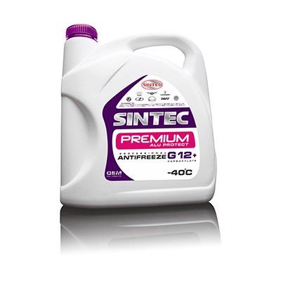 Антифриз Sintec PREMIUM, G12+ розовый, 5 л 990564