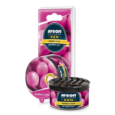 Ароматизатор гель банка Бабл гам AREON 704AKB06