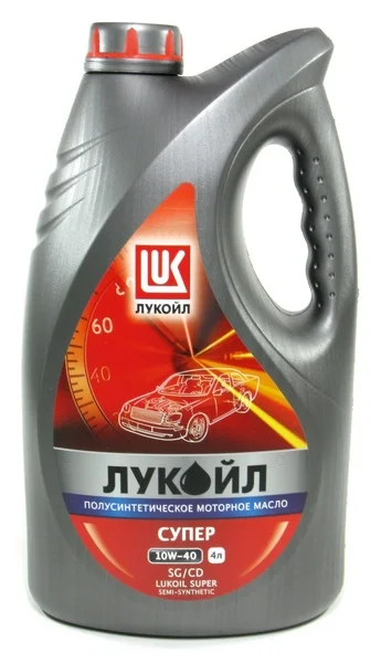 Масло моторное Лукойл Super 10W40, API SG/CD, 4 л 19192