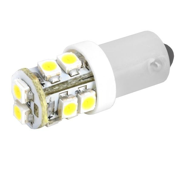 Лампа светодиодная T4W SKYWAY 12В, 4Вт BA9s SBA9S10SMD3528W