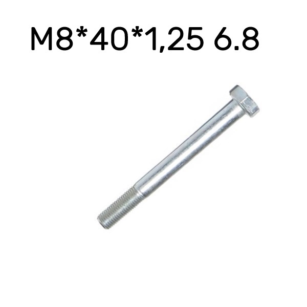 Болт М8*40*1.25 6.8 крепления вентилятора ГАЗ-3307 201464П29