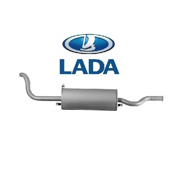 Глушитель основной обычная сталь LADA /ВАЗ 2115/