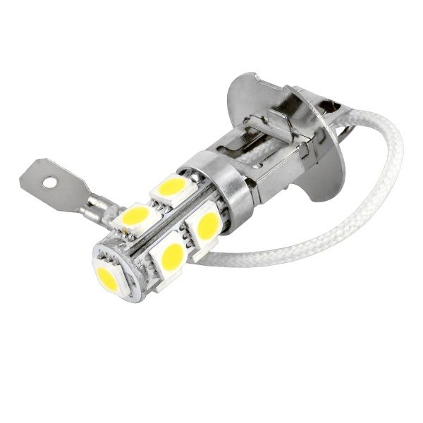 Лампа светодиодная H3 SKYWAY 9 LED 12В, Вт PK22s SH39SMD5050W