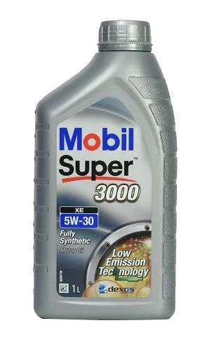 Масло моторное Mobil Super 3000 XE 5W30, API SN/CF-4, ACEA C3, 1 л 152574