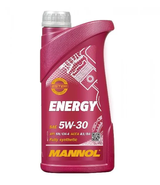 Масло моторное Mannol Energy 5W30, API SN/CH-4, ACEA A3/B4, 1 л