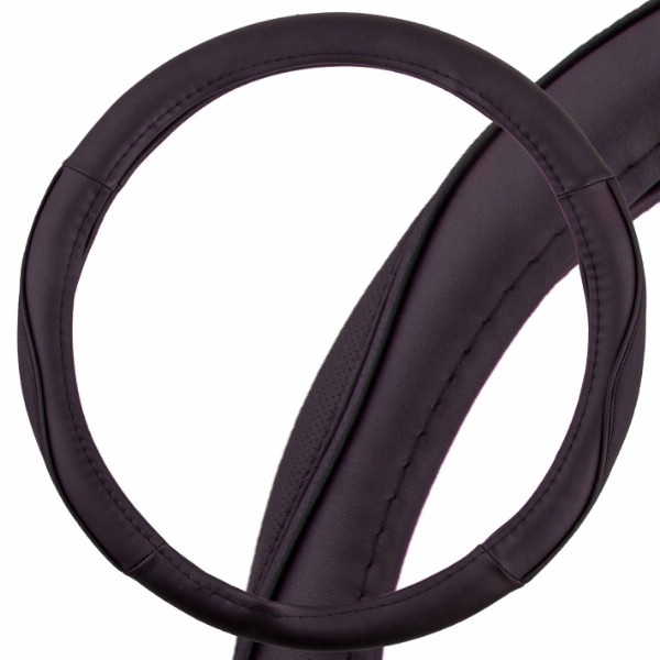 Оплетка руля (M) экокожа черная Combo 7 SKYWAY S01102298
