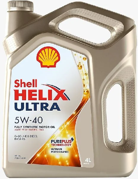 Масло моторное Shell Helix Ultra SP 5W40, API SP, ACEA A3/B4, 4 л