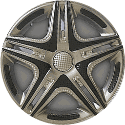 Колпаки колесные декоративные R15 STAR Дакар Super Silver S15143