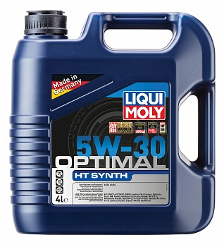 Масло моторное Liqui Moly Optimal HT Synth 5W30, API SN/CF-4, ACEA A3/B4, 4 л 39001