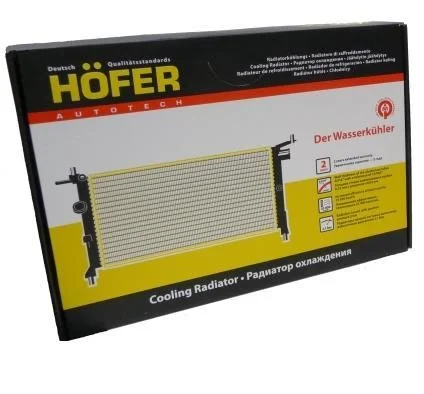 Радиатор (алюмин) HOFER /ВАЗ 2103-06/ HF708410
