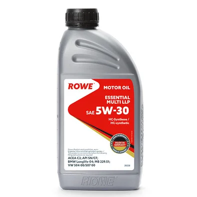 Масло моторное ROWE ESSENTIAL MULTI LLP 5W30, API SM/CF-4, ACEA C3, 1 л