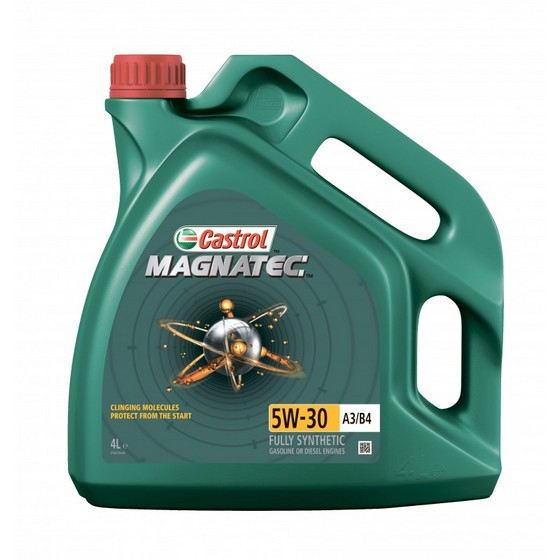 Масло моторное CASTROL Magnatec A3/B4 5W30, API SL/CF-4, ACEA A3/B4, 4 л 15C927