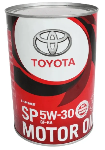 Масло моторное Toyota Motor Oil 5W30, API SP, ILSAC GF-6A, 1 л