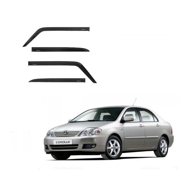 Ветровик (дефлектор окна) AZARD /Toyota Corolla/(00-06г) 20868