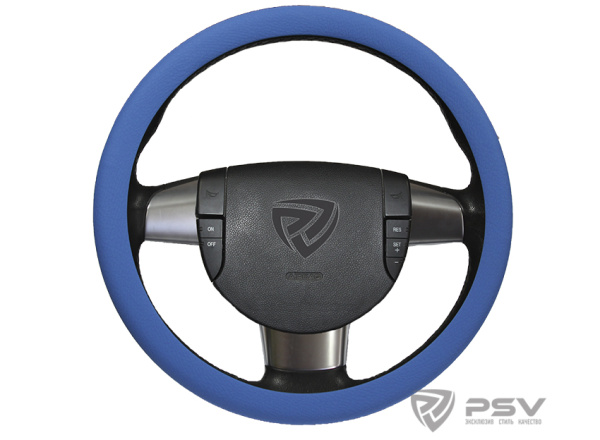 Оплетка руля M PSV Admix (Slim) силиконовая синяя 128888