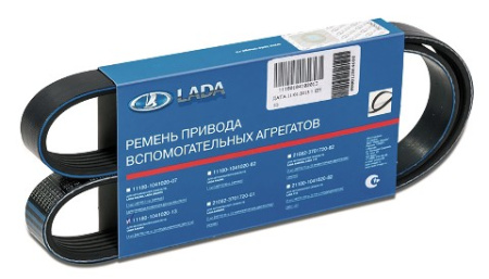 Ремень привода генератора 6PK700 6-руч. L=700 мм LADA /ВАЗ-2108, 2114 инжектор/ 21082370172082