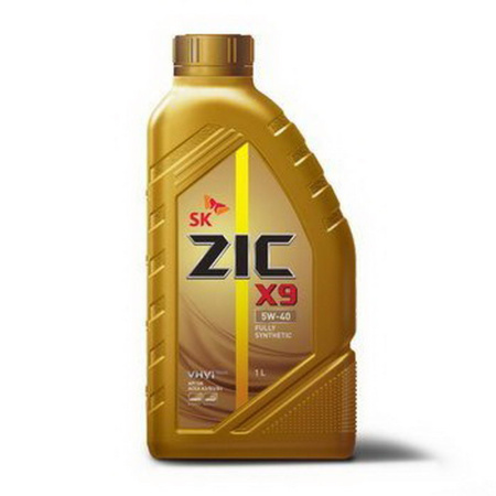 Масло моторное ZIC X9 5W40, API SP, ACEA A3/B4, 1 л 132000