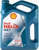 Масло моторное Shell Helix HX7 10W40, API SN, ACEA A3/B4, 4 л