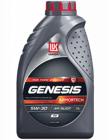 Масло моторное Лукойл Genesis Armortech FD 5W30, API SL/CF-4, ACEA A5/B5, 1 л 3149867