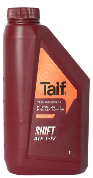 Масло трансмиссионное Taif Shift ATF Type T-IV, 1 л 214013