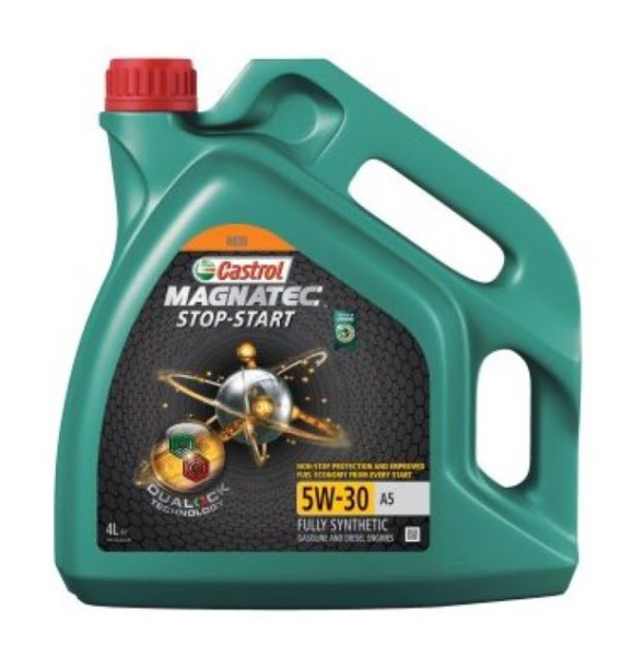 Масло моторное CASTROL Magnatec Stop-Start A5 5W30, API SN, ILSAC GF-5, ACEA A5, 4 л 15с962