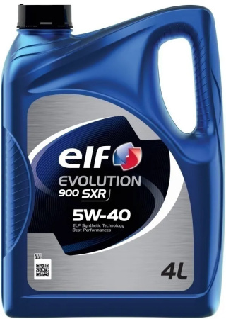 Масло моторное ELF Evolution 900 SXR 5W40, API SN/CF-4, ACEA A3/B4, 4 л 11100501