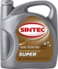 Масло моторное Sintec Super 3000 10W40, API SG/CD, 4 л