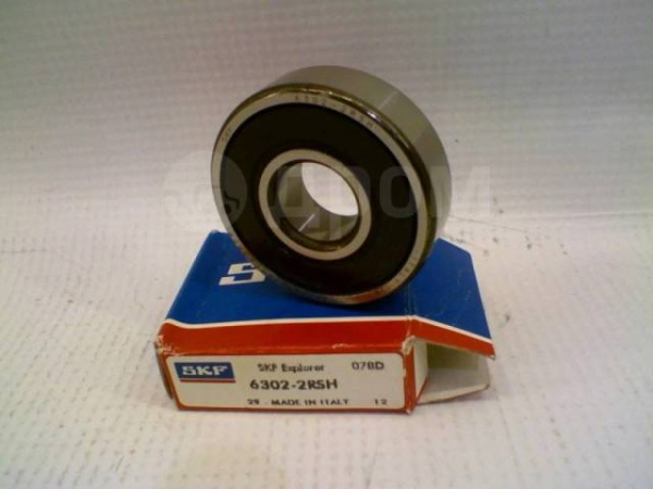 Подшипник генератора большой SKF 6302 /ВАЗ 2101-10/ 63022RSH