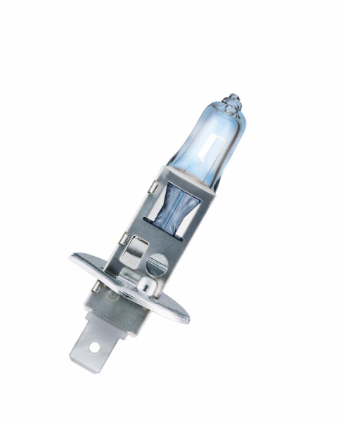 Лампа галогенная H1 OSRAM Cool Blue Intense +20% 12В, 55Вт от 3800К (холодный белый) P14.5s 64150CBI