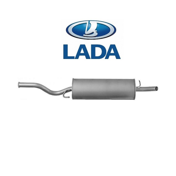 Глушитель основной обычная сталь LADA /ВАЗ 2172/ 21720120001081