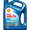 Масло моторное Shell Helix HX7 10W40, API SN, ACEA A3/B4, 4 л 550046360