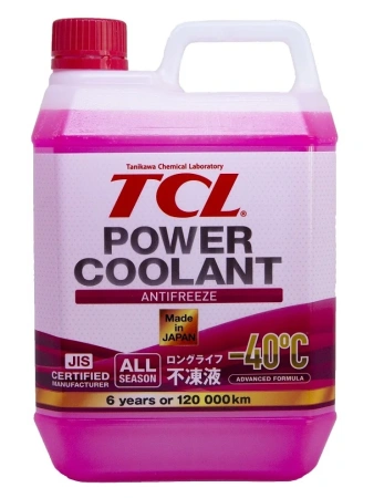 Антифриз TCL Long Life Coolant -40, G12 красный, 2 л