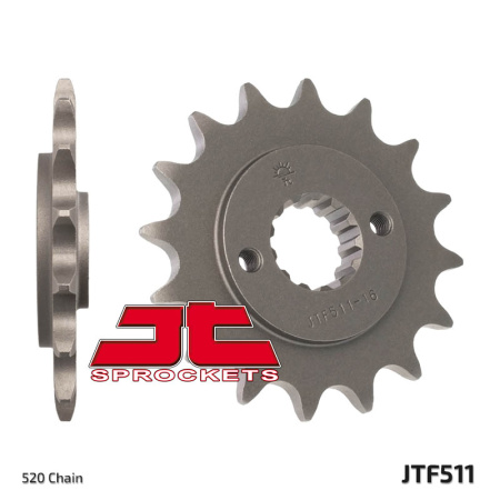 Звезда передняя 520 JT JTF511.15 /Kawasaki KLR650/ JTF51115