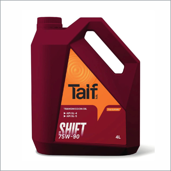 Масло трансмиссионное Taif Shift GL-4/5 75W90, 4 л 214042