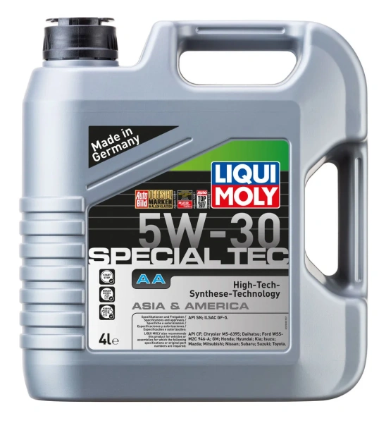 Масло моторное Liqui Moly Special Tec AA 5W30, API SP, ILSAC GF-6A, 4 л 7516