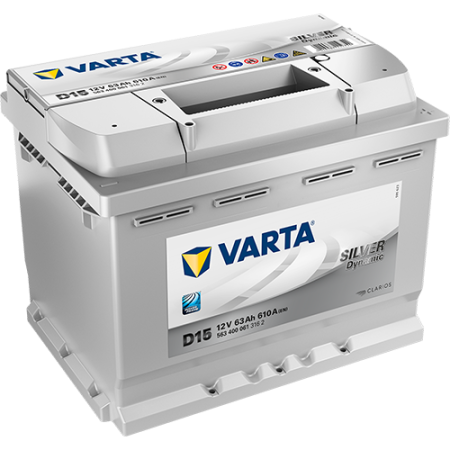 Аккумулятор Varta Silver Dynamic L2 [242x175x190 мм], 63А-ч, 610А, 0 (обратная), 12В