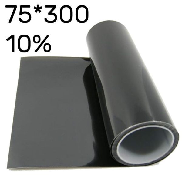 Пленка тонировочная 75*300 Black Dark 10% 